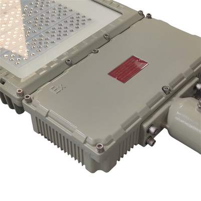 چراغ خیابان LED ضد انفجار CCT 3000/ 4000/ 5000/ 5700K CRI Ra≥80 ایده آل برای صنایع در مناطق با گرد و غبار گاز خطرناک