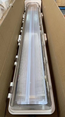 چراغ فلورسنت ضد انفجار استیل ضد زنگ - 590 میلی متر تا 6 فوت، لامپ اضطراری ضد شعله برای مناطق خطرناک