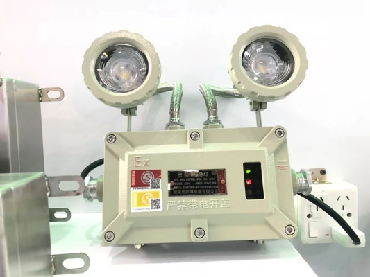 220VAC 24/36VDC چراغ اضطراری LED ضد انفجار با طول عمر 50000 ساعت