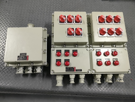 پنل کنترل الکتریکی IP66 ExD IIC T6 Gb آلومینیوم
