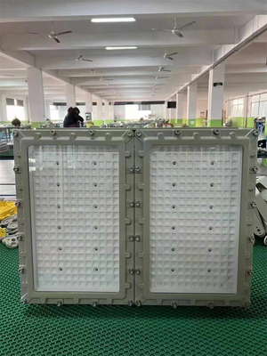 300-500 وات نور ضد انفجار ضد سیلاب ضد آب ضد خوردگی 140lm / W 220v 380v