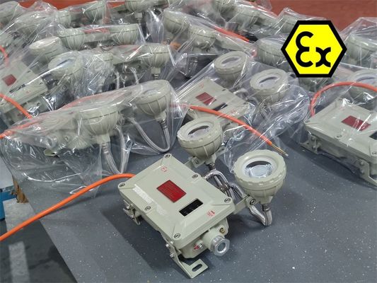 2x5W IP65 چراغ اضطراری LED ضد انفجار ️ قابل شارژ مجدد برای مناطق خطرناک