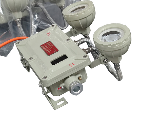نصب سقف ATEX Ex D IIB چاه شیشه ای چراغ اضطراری شارژ سریع 2 * 3w