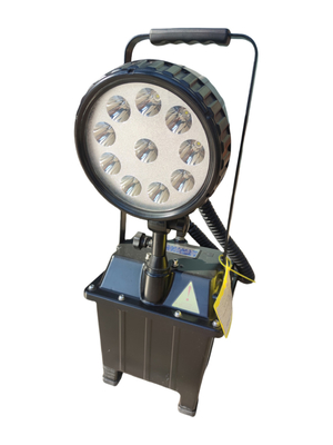 10 * 3W ضد انفجار LED روشنایی کار قابل حمل GRP کل پلاستیک ATEX برای منطقه گاز نفت دریایی تایید شده است