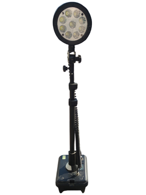 90-295Vac ضد انفجار LED روشنایی قابل حمل قابل شارژ مجدد ATEX درجه WF2 سرور قابل تنظیم برای شرکت دریایی زون 1 زون 2
