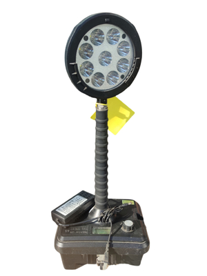 منطقه 1 Offshore Onshore Explosion Proof Portable LED Working Lighting تمام پلاستیک GRP 100-295VAC برای خطر نفت محیط زیست