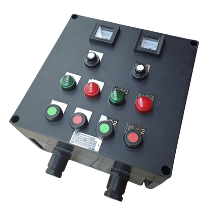 380V ضد شعله ضد GRP ایستگاه کنترل CNEX ATEX تایید شده کل ورودی کابل قابل تنظیم پلاستیکی برای Offshore Onshore Zone1 Zone2