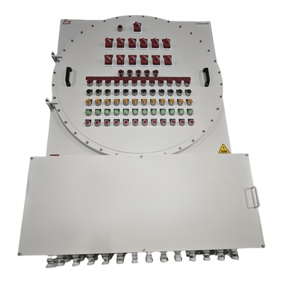ATEX 380V پانل های کنترل ضد شعله پانل توزیع برق صنعتی آلومینیوم مواد ضد خوردگی IP66 برای منطقه خطرناک1 2 21 22 جریان نامی ≤250A