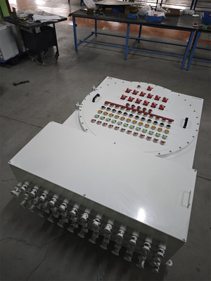 ATEX 380V پانل های کنترل ضد شعله پانل توزیع برق صنعتی آلومینیوم مواد ضد خوردگی IP66 برای منطقه خطرناک1 2 21 22 جریان نامی ≤250A