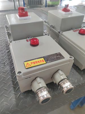 ایستگاه کنترل ضد انفجار ATEX با راندمان انرژی - جعبه های کنترل الکتریکی ضد شعله 220/380Vac G1/2", G3/4", G1, G1.1/4", G1.1/2", G2