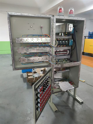 AC110/ 220/ 380/ 460v Exproof Flameproof Cabinet Box آلومینیوم درجه دریایی WF2 IP66 برای نفت گاز دریایی منطقه شیمیایی منطقه1 منطقه21