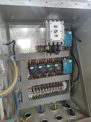 AC110/ 220/ 380/ 460v Exproof Flameproof Cabinet Box آلومینیوم درجه دریایی WF2 IP66 برای نفت گاز دریایی منطقه شیمیایی منطقه1 منطقه21