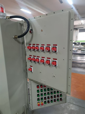 AC110/ 220/ 380/ 460v Exproof Flameproof Cabinet Box آلومینیوم درجه دریایی WF2 IP66 برای نفت گاز دریایی منطقه شیمیایی منطقه1 منطقه21