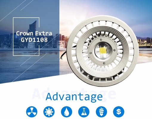 AC100-277V ولتاژ ورودی ضد انفجار چراغ های LED لوله های آلومینیومی برای روشنایی انبار