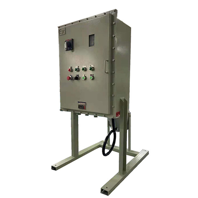 220V / 380VAC ولتاژ ضد انفجار جعبه اتصال IP66 ضد آب مواد محافظ آلومینیوم آلیاژ دوامدار