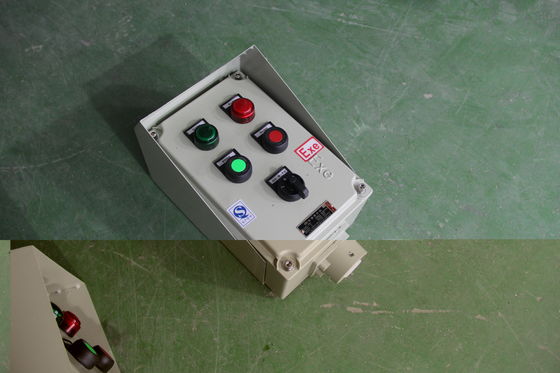 ATEX استیشن کنترل ضد انفجار آلامینیوم ریخته شده/فولاد ضد زنگ 10A WF2