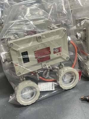 چراغ اضطراری ضد انفجار LED IP66 - 2x3W، 90lm/W، مقاوم در برابر آتش برای مناطق خطرناک