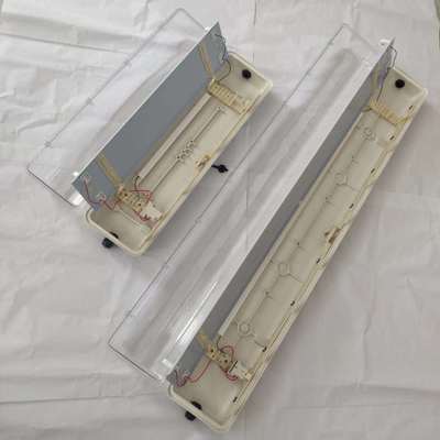 برای مناطق خطرناک کارخانه های شیمیایی نفت و گاز معدن تاسیسات دریایی ضد انفجار نور خطی LED نور صنعتی درجه IP66 نورپردازی طراحی کارآمد انرژی کاهش می دهد دوامدار 0.6/1.2m ATEX / IECEx / CNEX