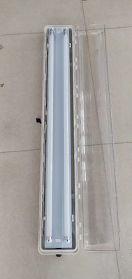 برای مناطق خطرناک کارخانه های شیمیایی نفت و گاز معدن تاسیسات دریایی ضد انفجار نور خطی LED نور صنعتی درجه IP66 نورپردازی طراحی کارآمد انرژی کاهش می دهد دوامدار 0.6/1.2m ATEX / IECEx / CNEX