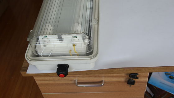 برای مناطق خطرناک کارخانه های شیمیایی نفت و گاز معدن تاسیسات دریایی ضد انفجار نور خطی LED نور صنعتی درجه IP66 نورپردازی طراحی کارآمد انرژی کاهش می دهد دوامدار 0.6/1.2m ATEX / IECEx / CNEX