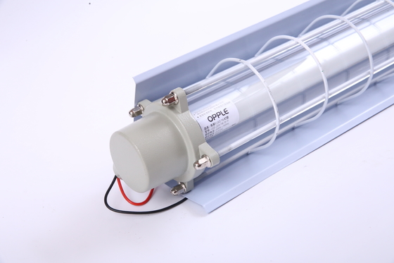 ATEX ضد انفجار لامپ خطی LED 100lm / w IP66 برای محیط های مرطوب منطقه 21 و 22 مقاوم به خوردگی Ex Db Eb IIC T6 Gb، Ex Tb IIIC T80 ° C Db دوامدار
