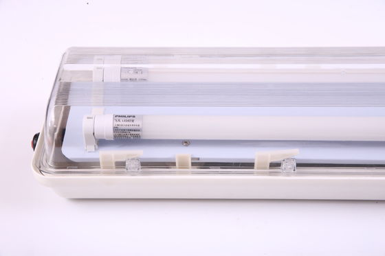 برای مناطق خطرناک کارخانه های شیمیایی نفت و گاز معدن تاسیسات دریایی ضد انفجار نور خطی LED نور صنعتی درجه IP66 نورپردازی طراحی کارآمد انرژی کاهش می دهد دوامدار 0.6/1.2m ATEX / IECEx / CNEX
