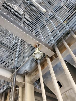 چراغ‌های سقف LED ضد انفجار تخت 5000k ATEX ضد آب 120W IP66