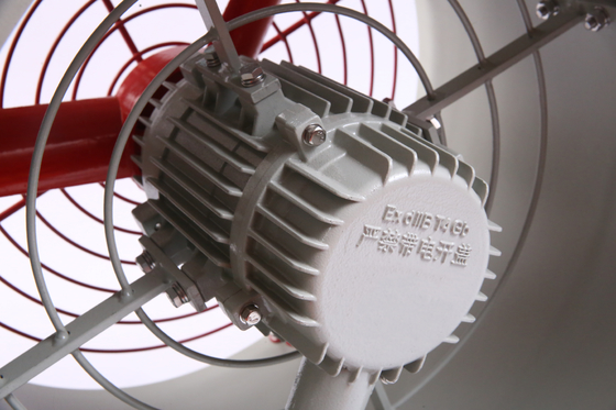 ATEX BAF فن محوری 250-750W IP54 برای ذخیره سازی مواد شیمیایی 4687 M3/min تهویه ضد انفجار CFM 2273-18250m3/h Ex Mark Ex Db IIB