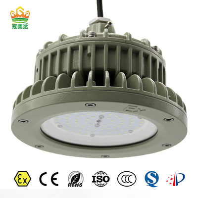 نور بالا LED ضد انفجار درجه صنعتی IP66 ضد آب 100W-200W با گواهینامه ATEX CNEX برای برنامه های خطرناک منطقه 1 و 2