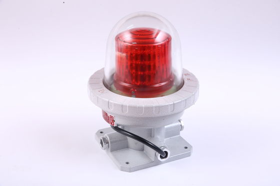 ATEX Audible Visual Alarm Siren Red 90db 24v Dc Ip66 Explosion Proof Led Red Yellow Signal Alarm Warning Lights