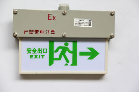 Customised Surface Pattern 3w 220VAC Explosion Proof Exit Light