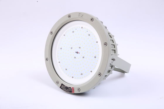 ATEX IECEx IP66 چراغ ضد انفجار LED 100W 150W نور انبار بالا خلیج AC 100-277V آلومینیوم 5 ساله گارانتی