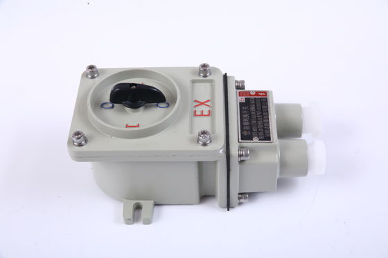 فروش داغ AC220V / 380V آلومینیوم آلیاژ انفجار ضد تغییر سوئیچ 5 سال گارانتی Atex