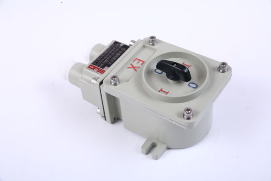 فروش داغ AC220V / 380V آلومینیوم آلیاژ انفجار ضد تغییر سوئیچ 5 سال گارانتی Atex