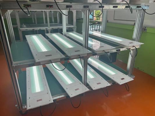 0.6M 1.2M 100LM / W خطی LED ضد انفجار 36w لامپ صنعتی امن T6 LED فولاد ضد انفجار خطی نور