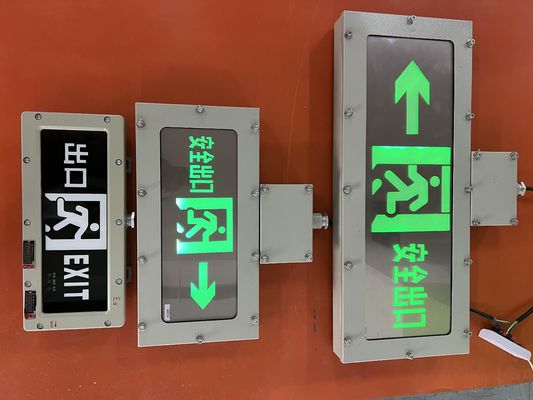 چراغ فرار اضطراری 3 وات دیواری 120 تا 180 دقیقه، رنگ های سفارشی، نشانگرهای LED، سطح قابل تنظیم برای منطقه 1 و منطقه 2