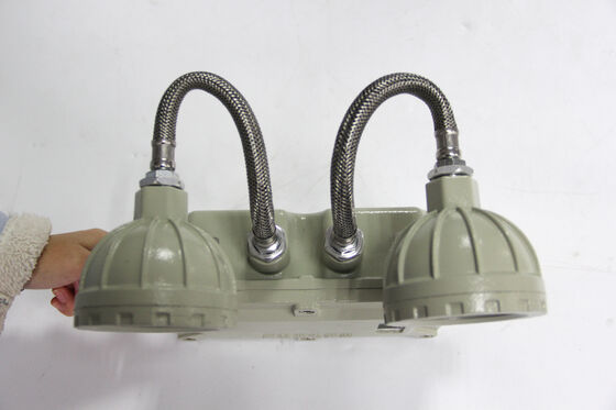 آلیاژ آلومینیوم شیشه گرم قابل شارژ مجدد 220v IP66 LED علامت خروج اضطراری چراغ های اضطراری مدت زمان 3 ساعت