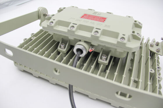 High Power Aluminum Alloy LED Ex Mark eb db Light Source Explosion-proof LED Floodlight for Petroleum Processing and Chemical Enterprises