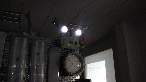 چراغ اضطراری ضد انفجار قابل حمل ATEX با 180 دقیقه زمان روشنایی، Ex D IIB، چراغ حباب‌دار، شارژ سریع