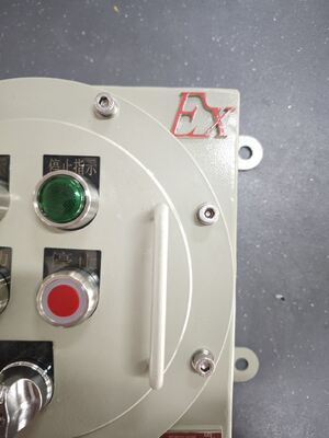 220 ولت/380 ولت تابلوهای کنترل ضد انفجار از جنس آلیاژ آلومینیوم/فولاد کربنی با درجه حفاظت در برابر شعله برای منطقه 1/منطقه 21