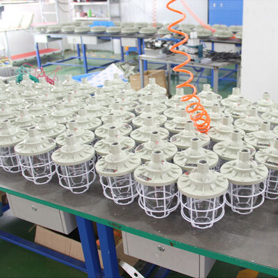 Portable Explosion Proof LED Lighting IP66 WF2 Aluminum Alloy Suitable for Hazardous Environments Industrial Applications