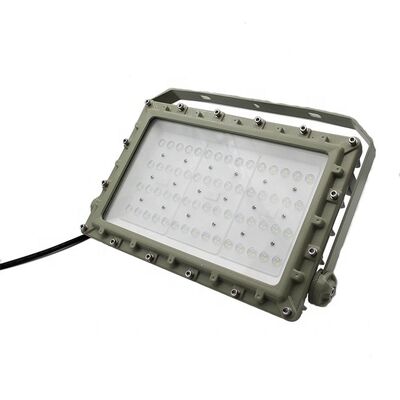چراغ سیلابی LED ضد انفجار OEM با CRI Ra80 و حفاظت IP66 WF2 طراحی شده برای محیط های خطرناک نورپردازی صنعتی