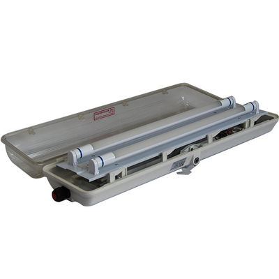 چراغ فلورسنت ضد انفجار LED استیل ضد زنگ IP66 لوله T5 T8 Atex