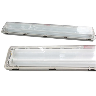 2x48 "نور لوله LED ضد انفجار 115lm / W ABS برای مناطق صنعتی خطرناک
