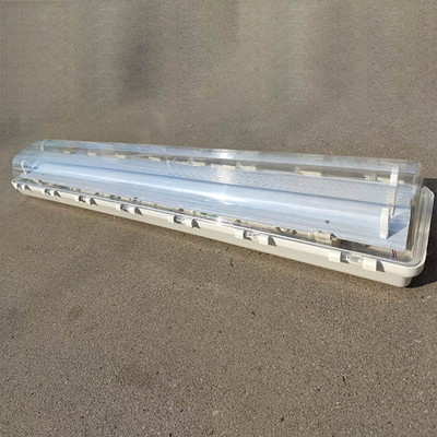 چراغ لوله ای LED ضد انفجار و ضد شعله 2x36W برای مناطق خطرناک | محفظه ABS | بازدهی 115 lm/W