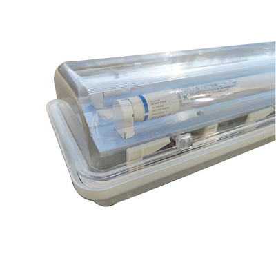 چراغ خطی LED ضد انفجار خطرناک 100lm / w IP66 صنعتی با 2 لوله