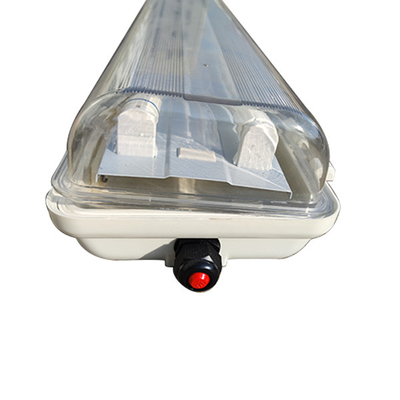 چراغ خطی LED ضد انفجار خطرناک 100lm / w IP66 صنعتی با 2 لوله