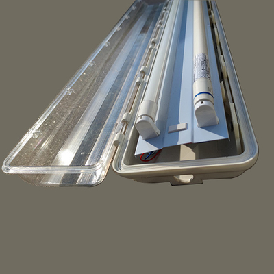 IP66 چراغ ضد انفجار لاینر LED 220V T5 T8 لوله ATEX برای مناطق خطرناک