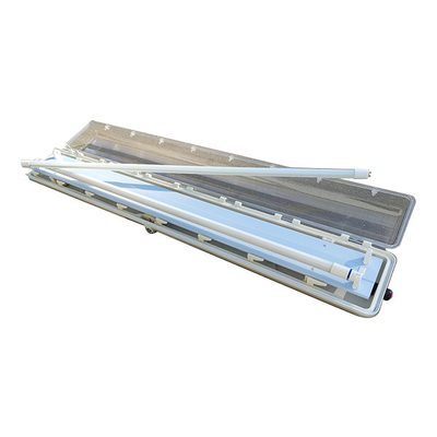 ATEx IP66 18w چراغ لوله ضد انفجار LED 2x18W 3x18W نور فلورسنت پلاستیکی کامل