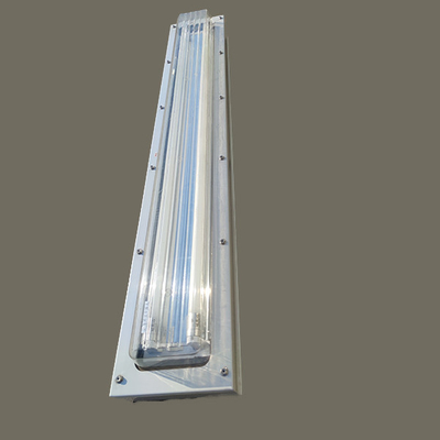 نور فلورسنت ضد انفجار اتاق تمیز ️ نوع آویزان ، 2ft / 3ft / 4ft / 5ft (1.2M) ، IP66 Twin Tube Tri-proof Fixture برای گاراژ و مناطق خطرناک